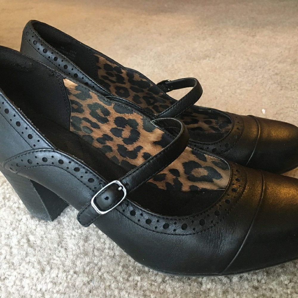 Clark's heeled Mary Jane